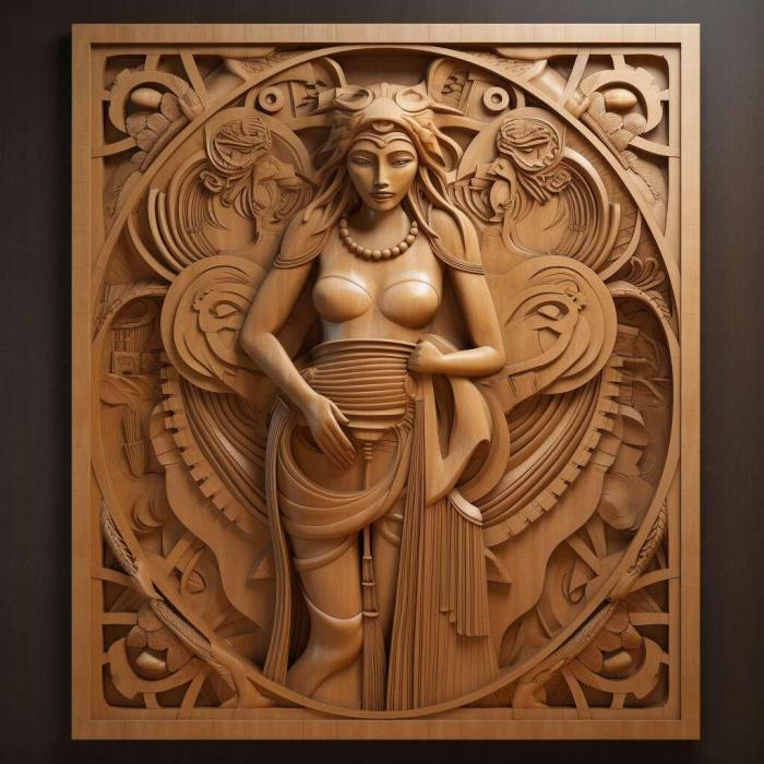 نموذج ثلاثي الأبعاد لآلة CNC 3D Art 